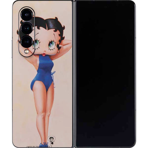 Betty Boop Swimsuit Galaxy Z Fold4 5G Skin